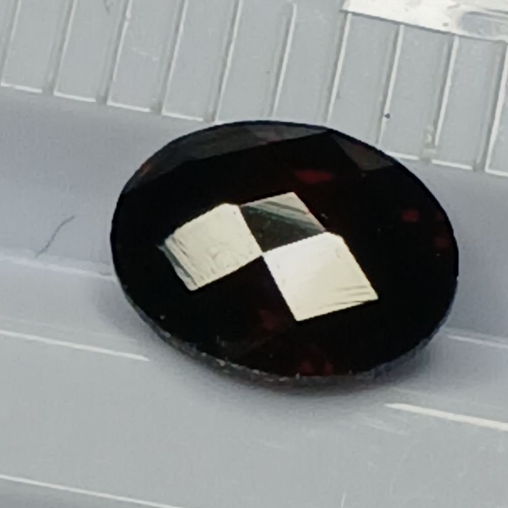 Cushion Cut Rhodolite Garnet Gemstone  10x8mm